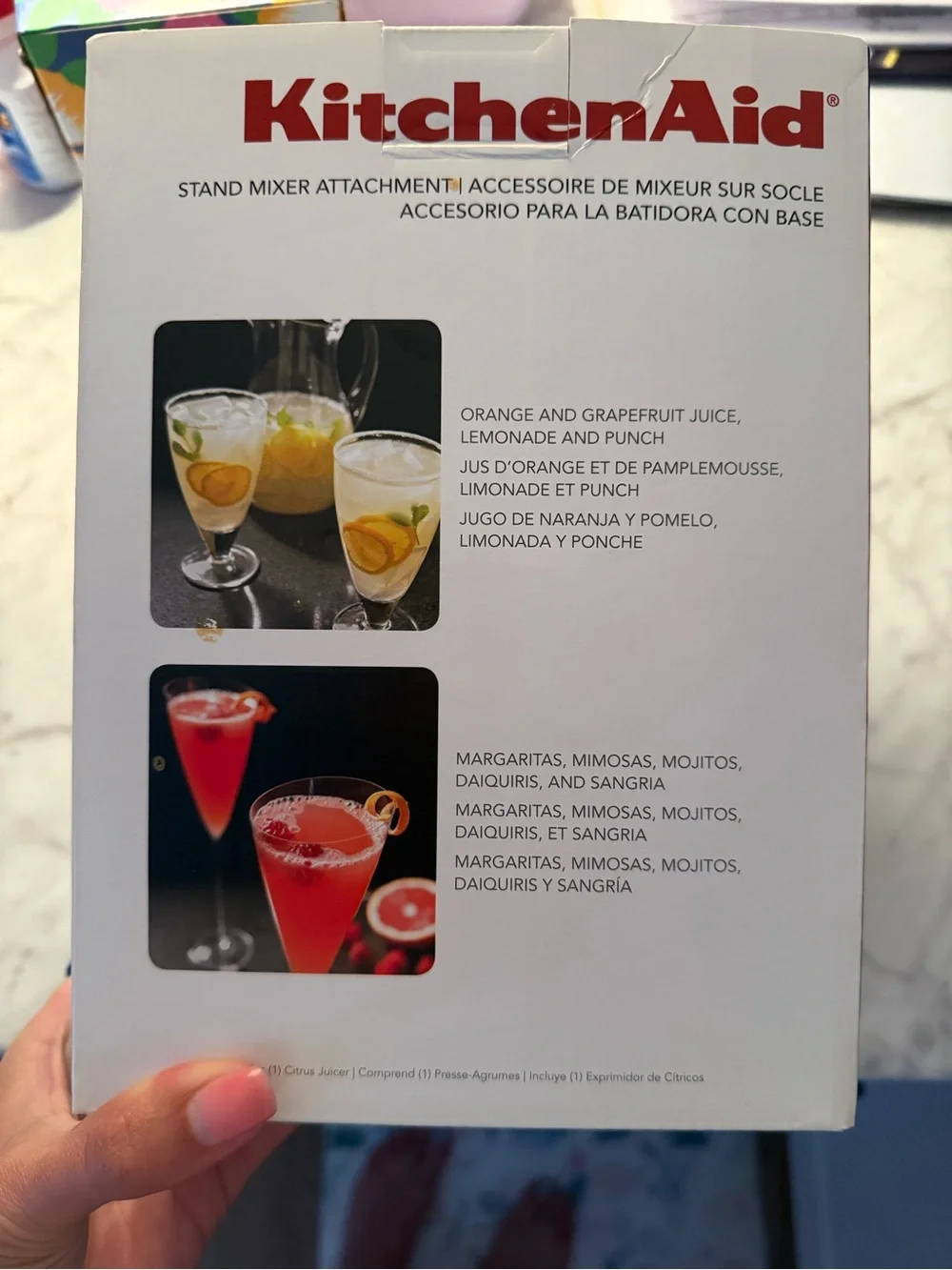 KitchenAid® White Citrus Juicer Attachment
